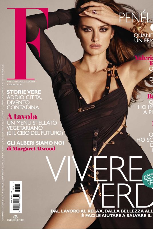 PENELOPE CRUZ for F Magazine, April 2022