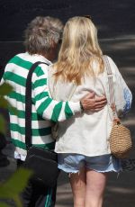 PENNY LANCASTER and Rod Stewart at Easter Holidays in South of France 04/18/2022