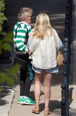 PENNY LANCASTER and Rod Stewart at Easter Holidays in South of France 04/18/2022