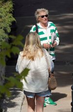 PENNY LANCASTER and Rod Stewart at Easter Holidays in South of France 04/18/2022