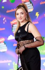 PEYTON LIST at 2022 Nickelodeon Kid