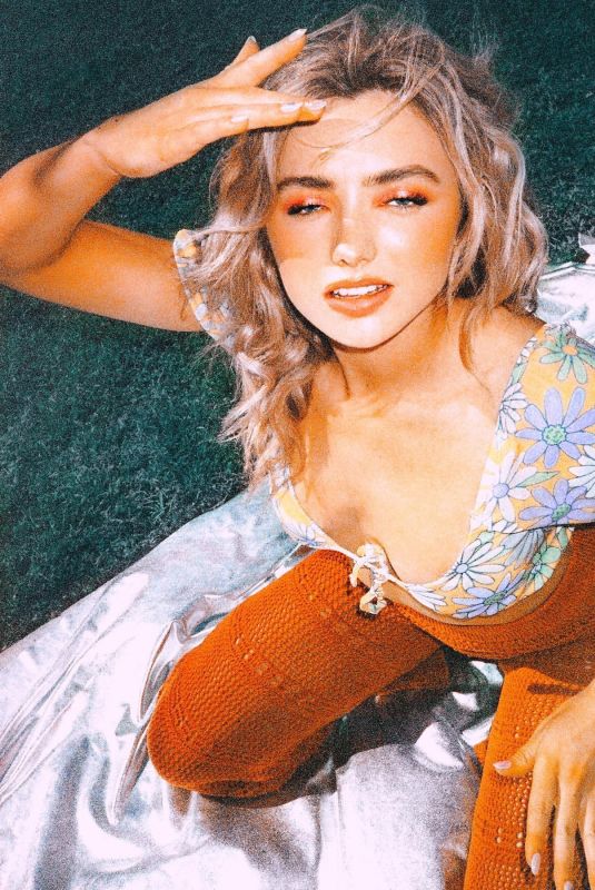 PEYTON LIST at a Photoshoot 04/14/2022