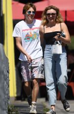 PEYTON LIST Out for Lunch in Los Angeles 04/07/2022