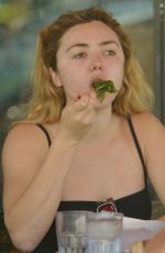 PEYTON LIST Out for Lunch in Los Angeles 04/07/2022