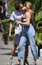 PEYTON LIST Out for Lunch in Los Angeles 04/07/2022