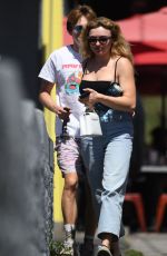 PEYTON LIST Out for Lunch in Los Angeles 04/07/2022
