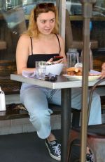 PEYTON LIST Out for Lunch in Los Angeles 04/07/2022