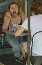 PEYTON LIST Out for Lunch in Los Angeles 04/07/2022