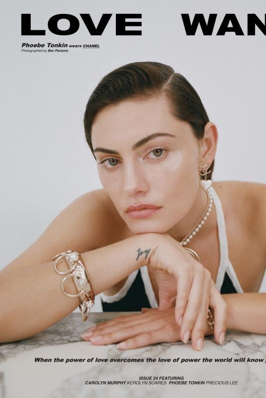 PHOEBE TONKIN for Love Want, April 2022