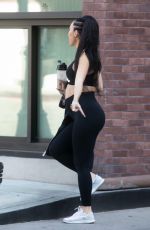 Pregnant BRE TIESI Leaves Phlexx Lab Private Training Gym in Los Angeles 04/06/2022