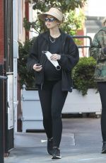 Pregnant KATHERINE SCHWARZENEGGER Out in Brentwood 04/18/2022