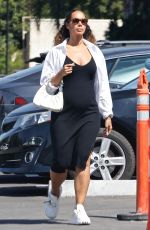 Pregnant LEONA LEWIS Shopping at Erewhon Market in Studio City 04/15/2022