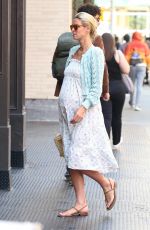 Pregnant NICKY HILTON Out in New York 04/13/2022