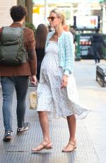 Pregnant NICKY HILTON Out in New York 04/13/2022