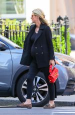 Pregnant NICKY HILTON Out in New York 04/24/2022