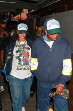 Pregnant RIHANNA and ASAP Rocky at Craig