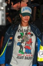 Pregnant RIHANNA and ASAP Rocky at Craig