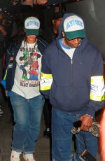 Pregnant RIHANNA and ASAP Rocky at Craig