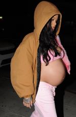 Pregnant RIHANNA Leaves Nice Guy in Los Angeles 04/11/2022