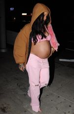 Pregnant RIHANNA Leaves Nice Guy in Los Angeles 04/11/2022