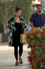 Pregnant SHAY MITCHELL and Matte Babel Leaves Il Pastaio in Beverly Hills 04/11/2022