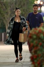 Pregnant SHAY MITCHELL and Matte Babel Leaves Il Pastaio in Beverly Hills 04/11/2022