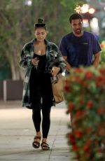Pregnant SHAY MITCHELL and Matte Babel Leaves Il Pastaio in Beverly Hills 04/11/2022