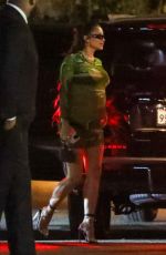 Pregnant SHAY MITCHELL Arrives at Jessica Alba
