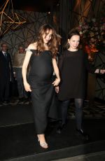 Pregnant TUPPENCE MIDDLETON Leaves Downton Abbey: A New Era Premiere Afterparty in London 04/25/2022