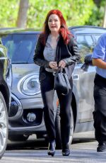 PRISCILLA PRESLEY Out in Los Angeles 04/05/2022