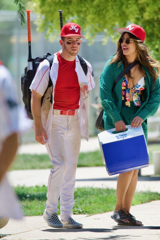 PRIYANKA CHOPRA and Nick Jonas Out in Los Angeles 04/26/2022