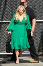 REBEL WILSON Arrives at Jimmy Kimmel in Los Angeles 04/26/2022