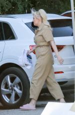 REBEL WILSON on the Set of Her Latest Project at  Studio City Park in Los Angeles 04/09/2022