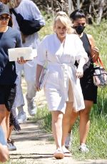 REBEL WILSON on the Set of Her New Project in Studio City 04/08/2022