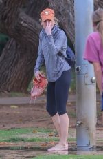RENEE ZELLWEGER Out at a Beach in Hawaii 04/02/2022