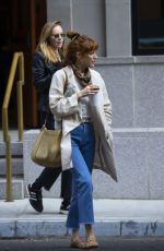 RILEY KEOUGH and SUKI WATERHOUSE on the Set of Daisy Jones & The Six in New Orleans 04/12/2022