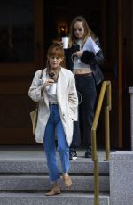 RILEY KEOUGH and SUKI WATERHOUSE on the Set of Daisy Jones & The Six in New Orleans 04/12/2022