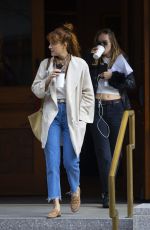 RILEY KEOUGH and SUKI WATERHOUSE on the Set of Daisy Jones & The Six in New Orleans 04/12/2022