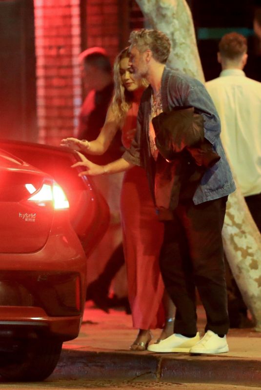 RITA ORA and Taika Waititi at Little Dom