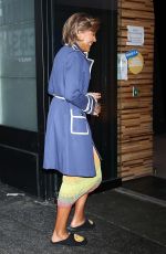ROBIN ROBERTS Arrives at Good Morning America in New York 03/31/2022