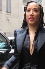 ROBIN THEDE Arrives at Late Night with Seth Meyers in New York 04/04/2022