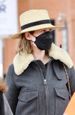 ROSAMUN PIKE at Marco Polo International Airport in Venice 04/24/2022