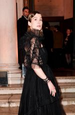 ROSAMUND PIKE at International Art Exhibition Hosted by Dior in Venice 04/24/2022