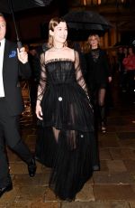 ROSAMUND PIKE at International Art Exhibition Hosted by Dior in Venice 04/24/2022
