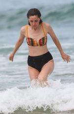 ROSE BYRNE in Bikini at a Beach in Sydney 04/17/2022