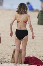 ROSE BYRNE in Bikini at a Beach in Sydney 04/17/2022