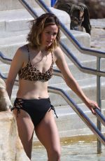 ROSE BYRNE in Bikini at a Beach in Sydney 04/19/2022