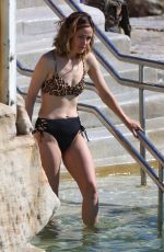 ROSE BYRNE in Bikini at a Beach in Sydney 04/19/2022