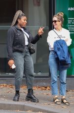 ROSE BYRNE Out with a Friend in Sydney 04/15/2022