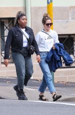 ROSE BYRNE Out with a Friend in Sydney 04/15/2022